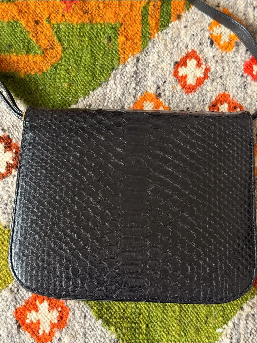 Gorgeous vintage Celine Python Bag - Picture 2 of 6